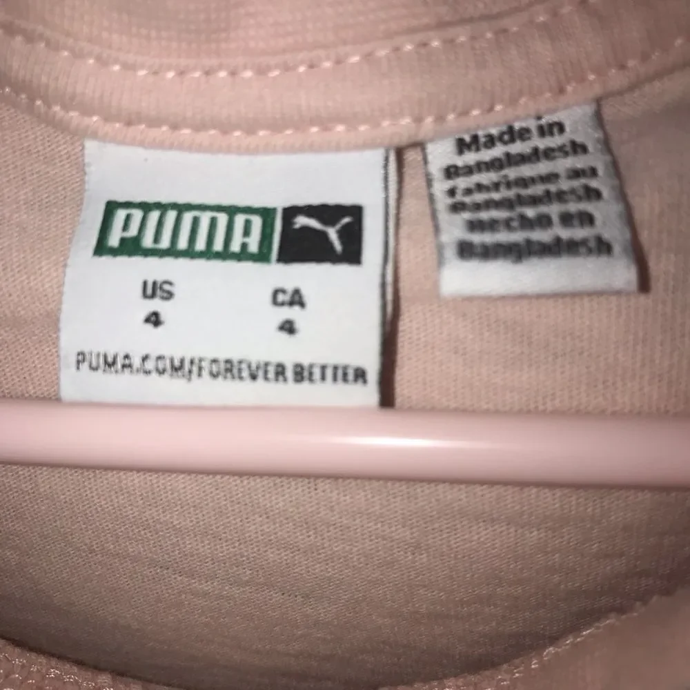 Puma Light Pink Logo T-Shirt